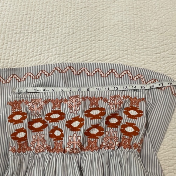 NWT Joy Joy Embroidered Tube Dress - Picture 5 of 12